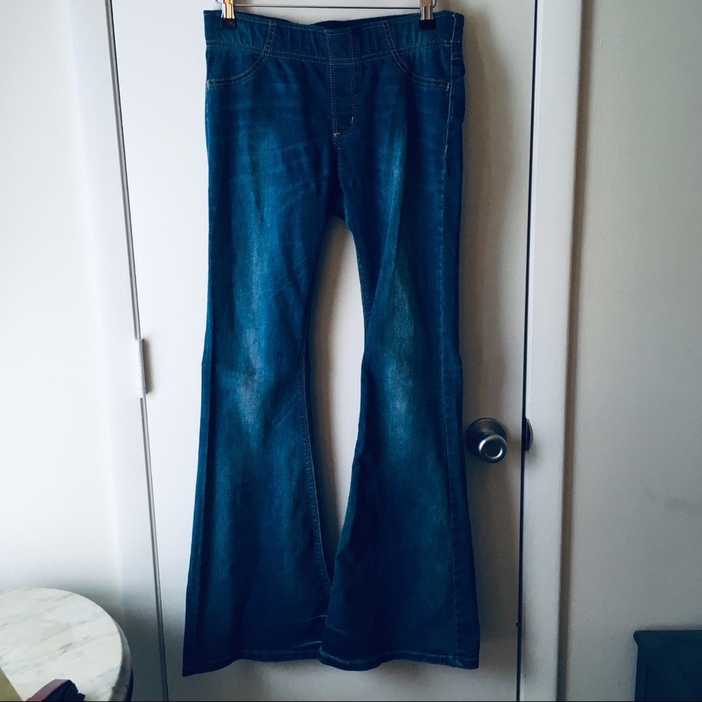 Free People pull-on flares